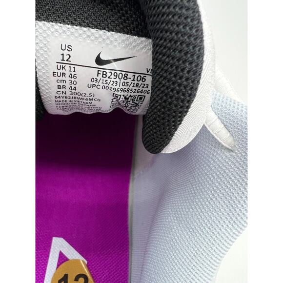 Nike Force Trout 9 Pro MCS 'Rainbow' Baseball Cleats FB2908-106 Men's Size 12 - Picture 3 of 12